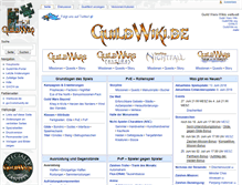 Tablet Screenshot of guildwiki.de